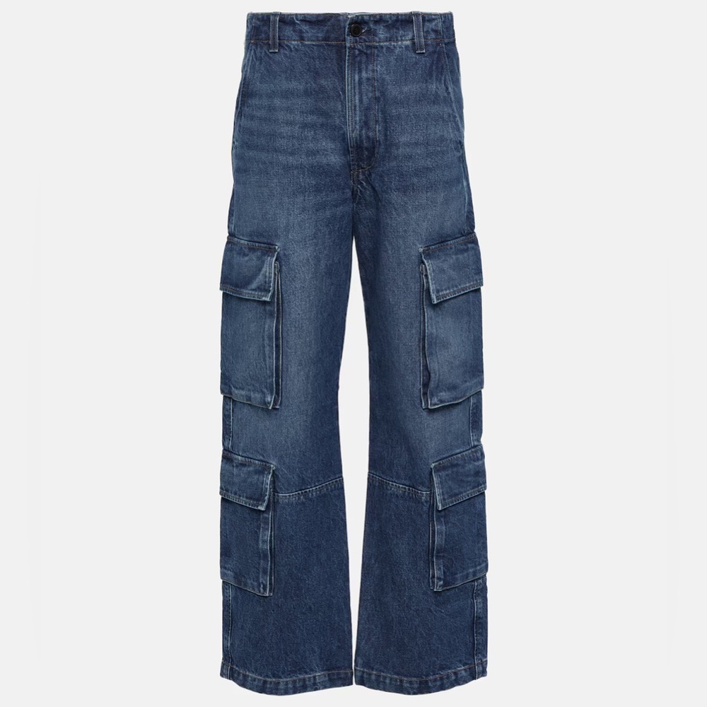 Citizens Of Humanity Delena Mid-Rise Wide-Leg Cargo Jean